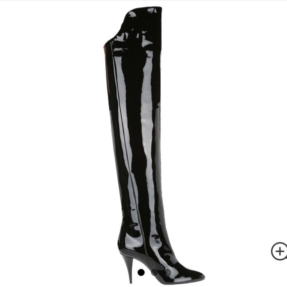 Saint Laurent thigh high boots - Picture 1 of 6